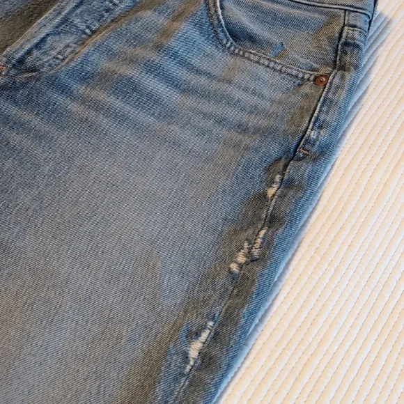 AGOLDE Riley SZ28 High Rise Straight Crop - Picture 10 of 12